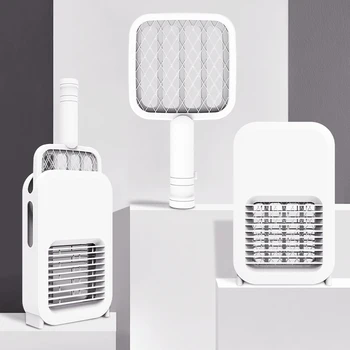 2 in 1 Portable Mosquito Flying Swatter Multifunctional Mosquito Killer LED Lamp Electric Repellent Light Insect Bug Zapper Trap
2 in 1 Portable Mosquito Flying Swatter Multifunctional Mosquito Killer LED Lamp Electric Repellent Light Insect Bug Zapper Trap