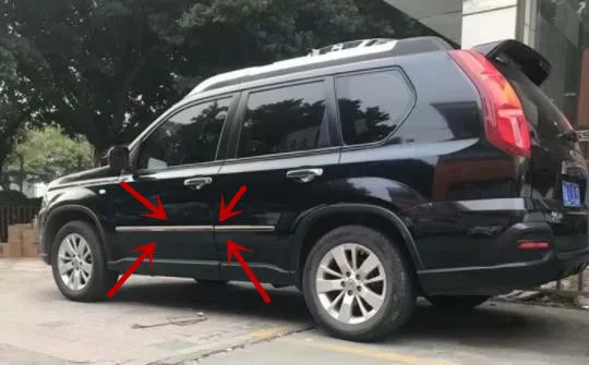 Stainless Steel Side Door Body Molding Strip Trim Cover Fit For Nissan X-Trail T31 2007-2013 Car Accessories
Stainless Steel Side Door Body Molding Strip Trim Cover Fit For Nissan X-Trail T31 2007-2013 Car Accessories