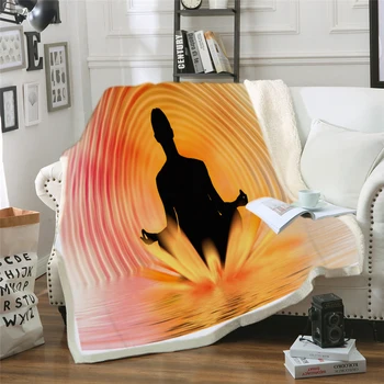 Blanket Girl with Floral Wreath Sitting in Lotus Pose Color Splashes Levitation Meditation Warm Microfiber Blanket
Blanket Girl with Floral Wreath Sitting in Lotus Pose Color Splashes Levitation Meditation Warm Microfiber Blanket