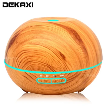 DEKAXI 400ml Ultrasonic Humidifier Aroma Essential Oil Diffuser Wood Grain Perfumes Humidifier aromatherapy diffuser With LED
DEKAXI 400ml Ultrasonic Humidifier Aroma Essential Oil Diffuser Wood Grain Perfumes Humidifier aromatherapy diffuser With LED
