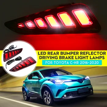 Car Styling LED Reflector driving Rear Fog Lamp Rear Bumper Light Brake Lights For Toyota CH-R C-HR CHR 2016 2017 2018 2019
Car Styling LED Reflector driving Rear Fog Lamp Rear Bumper Light Brake Lights For Toyota CH-R C-HR CHR 2016 2017 2018 2019