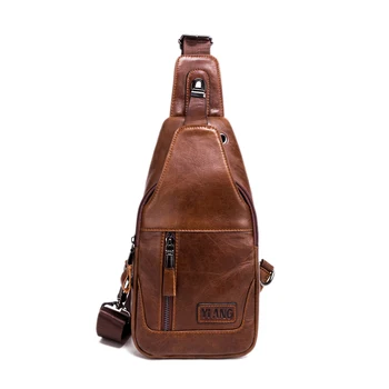 YIANG Genuine Leather Men Sling Chest Pack First Layer Cowhide Messenger Shoulder Bags Fashion Male Cross Body Bags 
YIANG Genuine Leather Men Sling Chest Pack First Layer Cowhide Messenger Shoulder Bags Fashion Male Cross Body Bags