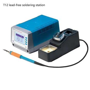 T12-11 75W Lead Free Soldering Station Intelligent Temperature Control Auto Sleep BGA Rework Station 3 Seconds Fast Heating
T12-11 75W Lead Free Soldering Station Intelligent Temperature Control Auto Sleep BGA Rework Station 3 Seconds Fast Heating