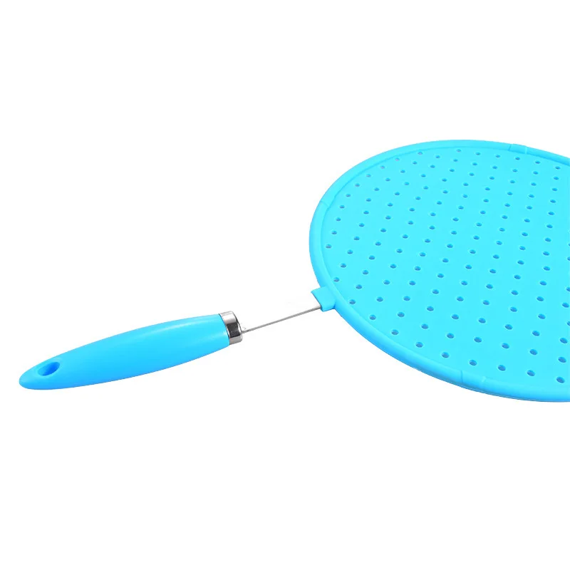 Silicone Colorful Splatter Screen Grease Oil Guard Shield Fry Protectors with Non-Slip Handle TP899
Silicone Colorful Splatter Screen Grease Oil Guard Shield Fry Protectors with Non-Slip Handle TP899