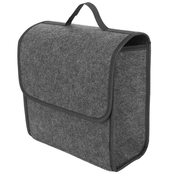 X Autohaux Gray Felt Cloth Multi-use Portable Collapsible Car Storage Box Trunk Organizer Box Folding Auto Rear Storage Pouch
X Autohaux Gray Felt Cloth Multi-use Portable Collapsible Car Storage Box Trunk Organizer Box Folding Auto Rear Storage Pouch