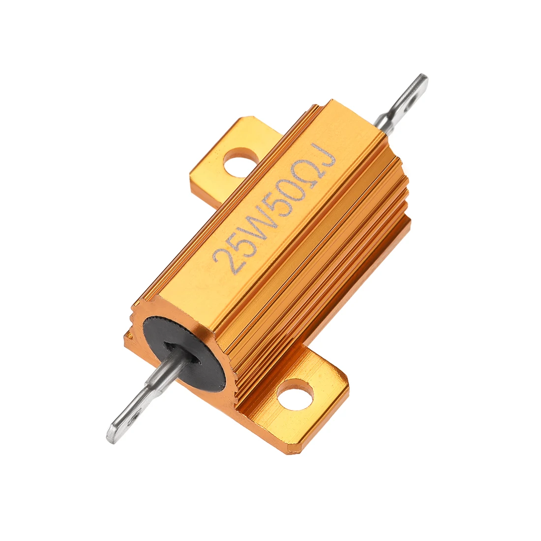 Uxcell 25W 50 Ohm 800 алюминиевый корпус рамка крепление проволочные Силовые резисторы