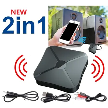 2 IN 1 Wireless Bluetooth 4.2 Audio Receiver Transmitter for TV 3.5mm AUX Bluetooth Adapter For Headphone Home TV MP3 PC
2 IN 1 Wireless Bluetooth 4.2 Audio Receiver Transmitter for TV 3.5mm AUX Bluetooth Adapter For Headphone Home TV MP3 PC