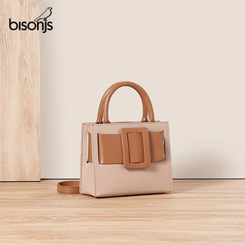 BISONJS Genuine Leather Luxury Handbag Women Bag Large Tote Bag Female Shoulder Bag Women Messenger Bag bolsa feminina B10013
BISONJS Genuine Leather Luxury Handbag Women Bag Large Tote Bag Female Shoulder Bag Women Messenger Bag bolsa feminina B10013