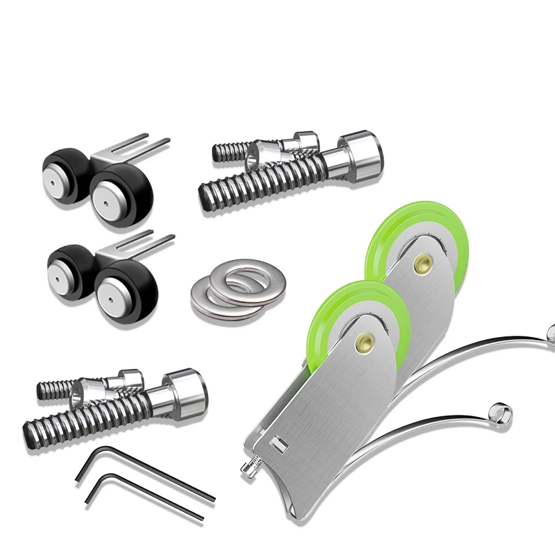 GANCHUN 4PCS stainless steel Door Roller/Wardrobe Roller For Furniture Hardware Wheel kit For Wardrobe Cabinet Use
GANCHUN 4PCS stainless steel Door Roller/Wardrobe Roller For Furniture Hardware Wheel kit For Wardrobe Cabinet Use