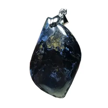 Necklace Pendant Natural Blue Pietersite Jewelry For Woman Lady Man Crystal 35x21x9mm Beads Namibia Firework Stone Jewelry AAAAA
Necklace Pendant Natural Blue Pietersite Jewelry For Woman Lady Man Crystal 35x21x9mm Beads Namibia Firework Stone Jewelry AAAAA