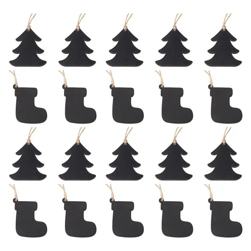 20PCS Blackboard Pendant Double-sided Decorative Hanging Ornament Message Board Mini Blackboard Writing Board for Coffee House
20PCS Blackboard Pendant Double-sided Decorative Hanging Ornament Message Board Mini Blackboard Writing Board for Coffee House