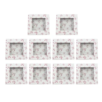 10pcs False Eyelash Packaging Box With Inner Tray Dust Proof Home Travel Gift Mini Portable Storage Case Butterfly Printed
10pcs False Eyelash Packaging Box With Inner Tray Dust Proof Home Travel Gift Mini Portable Storage Case Butterfly Printed