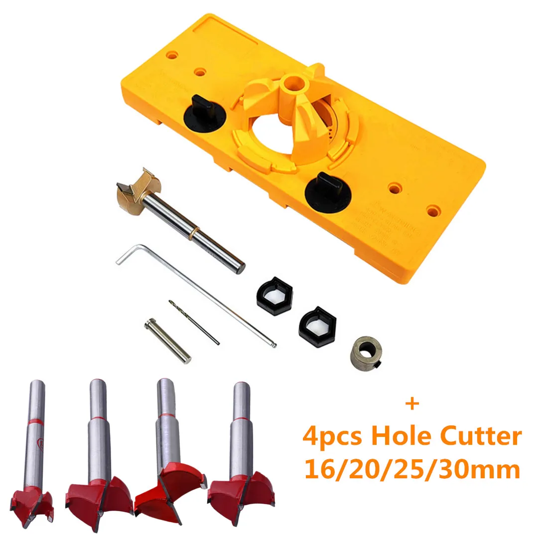 Concealed 35MM Cup Style Hinge Jig Boring Hole Drill Guide + Forstner Bit Woodworking Cutter Carpentery DIY Tools Puncher
Concealed 35MM Cup Style Hinge Jig Boring Hole Drill Guide + Forstner Bit Woodworking Cutter Carpentery DIY Tools Puncher