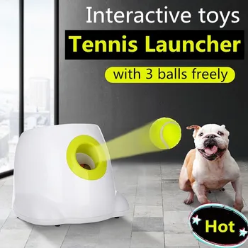 Pet Dog Interactive Toy Tennis Launcher Automatic Throwing Machine Pet Ball Throw Device Section Emission with 3 Balls Launcher
Pet Dog Interactive Toy Tennis Launcher Automatic Throwing Machine Pet Ball Throw Device Section Emission with 3 Balls Launcher