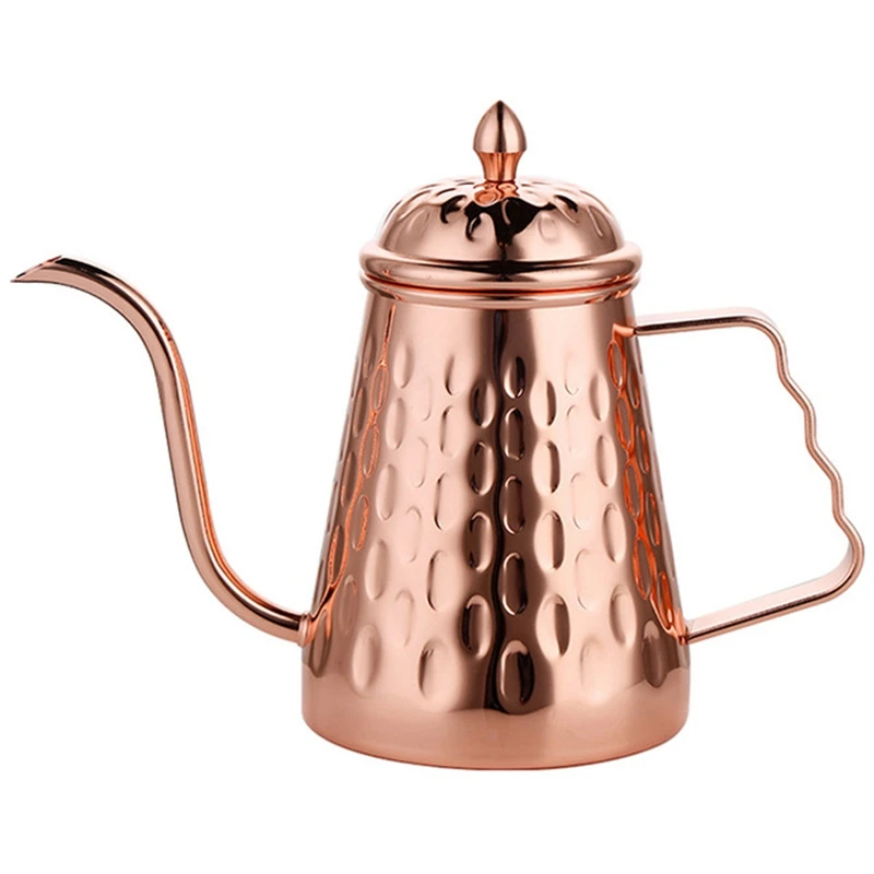 Coffee Kettle Stainless Steel Pour over Gooseneck Kettle Hand Drip Tea Pot with Long Slender Spout Coffee Drip Kettle