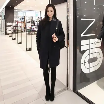 Women Woolen Coat Excellent Durable Polyester Fiber Fabric Warm Long Sleeve Turn-Down Collar Outwear Elegant Jacket
Women Woolen Coat Excellent Durable Polyester Fiber Fabric Warm Long Sleeve Turn-Down Collar Outwear Elegant Jacket