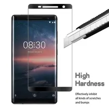 9H 3D la cubierta de vidrio templado para Nokia 8 7 6 5 3 2 Protector de pantalla para Nokia X5 X6 3,1, 2,1 de 6,1 más de 5,1 película protectora(China)