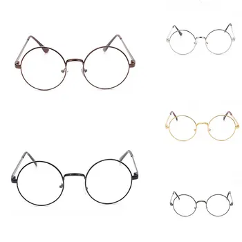 Retro Round Spectacle Glasses Fine Frame Black Silver Glasses Frame Eyeglasses Metal Eyewear Flat Mirror Decorative Glasses Gray
Retro Round Spectacle Glasses Fine Frame Black Silver Glasses Frame Eyeglasses Metal Eyewear Flat Mirror Decorative Glasses Gray