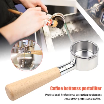 51mm Professional Practical Tool Filter Basket Handle Espresso Machine Coffee Bottomless Portafilter Durable For ECO310
51mm Professional Practical Tool Filter Basket Handle Espresso Machine Coffee Bottomless Portafilter Durable For ECO310