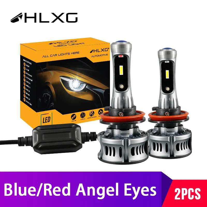 2PCS Red Blue Devil Angel Eyes Lamp H7 LED H11 H8 Fog Lights HB3 HB4 Mini Projector Lens Car Headlight Bulbs 12V hlxg Motorcycle
2PCS Red Blue Devil Angel Eyes Lamp H7 LED H11 H8 Fog Lights HB3 HB4 Mini Projector Lens Car Headlight Bulbs 12V hlxg Motorcycle