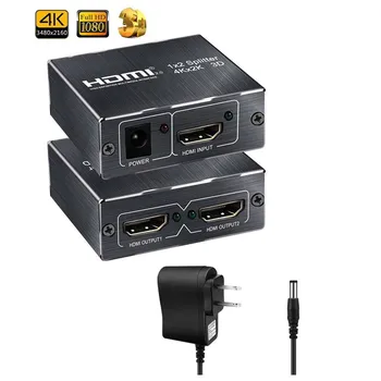 HDMI splitter 1x2 supports HDCP 1.4 3D hdmi2.0 splitter 4K 1 input 2 output switch box, high-definition hdmi splitter 4KX2K 60hz
HDMI splitter 1x2 supports HDCP 1.4 3D hdmi2.0 splitter 4K 1 input 2 output switch box, high-definition hdmi splitter 4KX2K 60hz