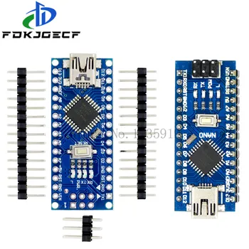 1PCS Nano 3.0 Controller Development Board CH340 driver ATMEGA328 ATMEGA328P With the bootloader for arduino With Mini USB Cable
1PCS Nano 3.0 Controller Development Board CH340 driver ATMEGA328 ATMEGA328P With the bootloader for arduino With Mini USB Cable
