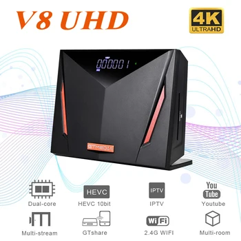 4K TV box GTMEDIA V8 UHD HEVC 10bit UHD Decoder Built-in Wifi support Abertis/Tivusat/BBC Satback Fastest BISS auto-roll
4K TV box GTMEDIA V8 UHD HEVC 10bit UHD Decoder Built-in Wifi support Abertis/Tivusat/BBC Satback Fastest BISS auto-roll