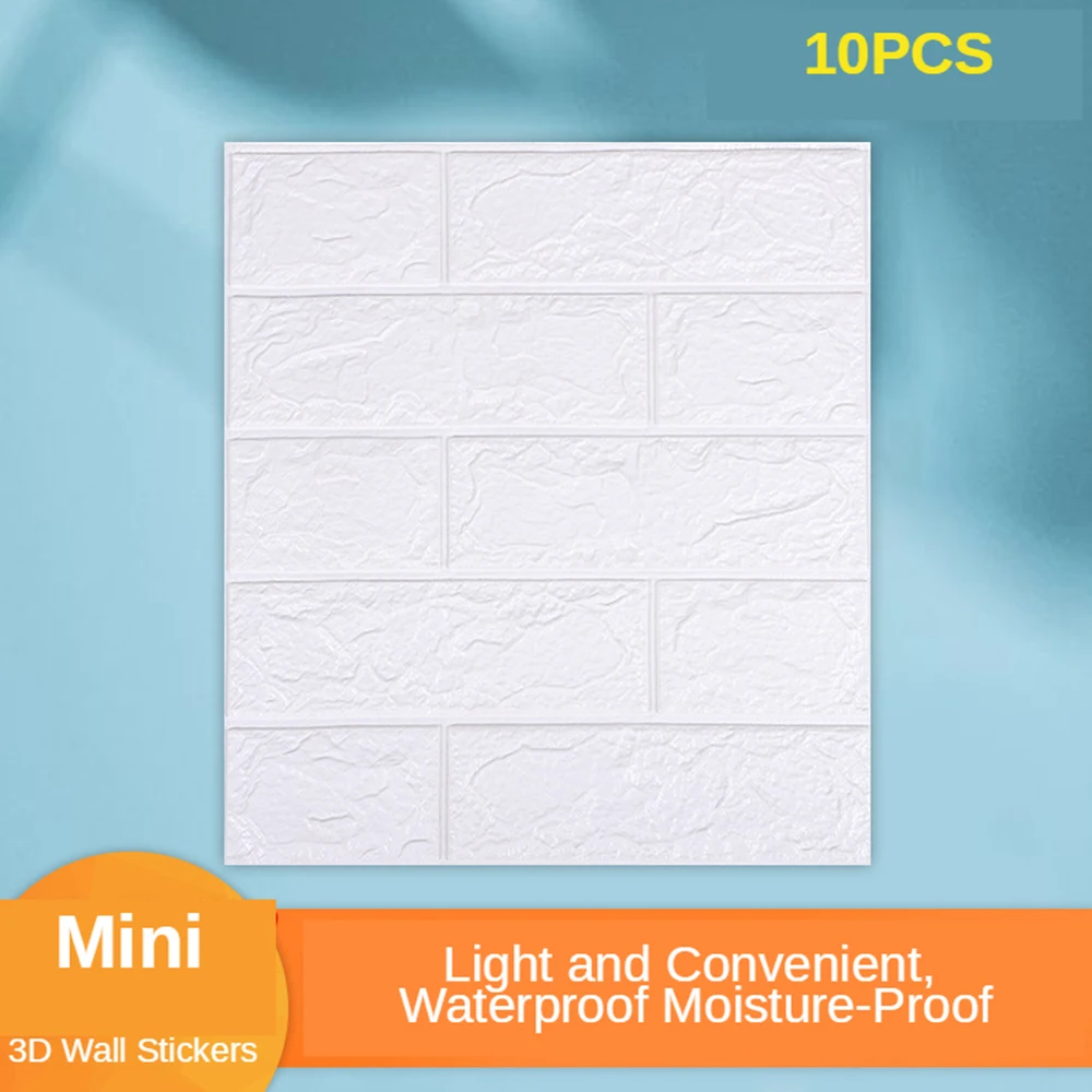 TINSEVEI Mini 3D Wallpaper for Walls White Wall Stickers Wall Stickers for Kids Rooms Wall Decor Living Room Decoration 35x35cm
TINSEVEI Mini 3D Wallpaper for Walls White Wall Stickers Wall Stickers for Kids Rooms Wall Decor Living Room Decoration 35x35cm