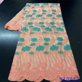 African Lace Fabric 2020 High Quality Lace Swiss Voile Lace In Switzerland Nigerian Cotton Lace Fabric With Stone NI3233
African Lace Fabric 2020 High Quality Lace Swiss Voile Lace In Switzerland Nigerian Cotton Lace Fabric With Stone NI3233