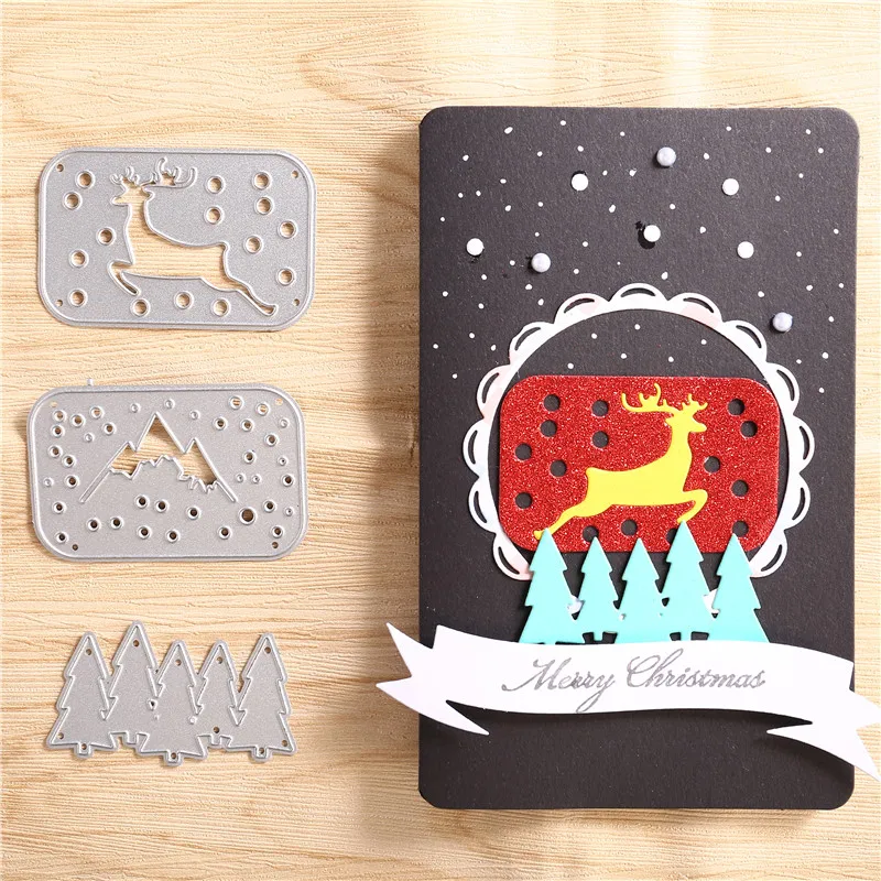 DiyArts Christmas Dies Forest Deer Metal Cutting Dies New 2019 for Card Making Scrapbooking Embossing Cuts Stencil Craft Dies
DiyArts Christmas Dies Forest Deer Metal Cutting Dies New 2019 for Card Making Scrapbooking Embossing Cuts Stencil Craft Dies