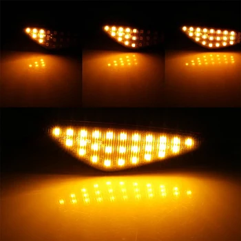 2Pcs Led Dynamic Side Fender Marker Turn Signal Light For BMW X3 F25 2011 - 2015 X5 E70 2007 - 2013 X6 E71 2008 - 2014 E72
2Pcs Led Dynamic Side Fender Marker Turn Signal Light For BMW X3 F25 2011 - 2015 X5 E70 2007 - 2013 X6 E71 2008 - 2014 E72