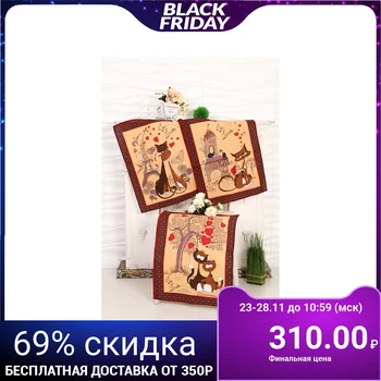 A set of waffle towels Cat 45x60 cm - 3 pcs (in a box), brown, 170 g / m, xl100% 4161783
A set of waffle towels Cat 45x60 cm - 3 pcs (in a box), brown, 170 g / m, xl100% 4161783