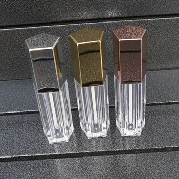 2pcs Empty Clear Plastic Lipgloss Bottle with Colored Cap, Creative Portable Lip Gloss Tube, Lipstick Tube
2pcs Empty Clear Plastic Lipgloss Bottle with Colored Cap, Creative Portable Lip Gloss Tube, Lipstick Tube