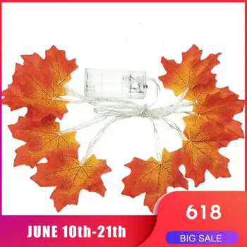 2M LED Lighted Fake Flowers Artificial Maple Leaf Table Garland Decor Autumn Thanksgiving Halloween Xmas Decoration 
2M LED Lighted Fake Flowers Artificial Maple Leaf Table Garland Decor Autumn Thanksgiving Halloween Xmas Decoration