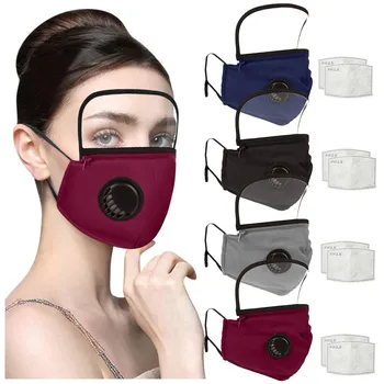 Adult Washable Reusable Face Mask With Filter And Detachable Eye Shield Fashion Face Mask Faceshield Reusable Mouth Cover
Adult Washable Reusable Face Mask With Filter And Detachable Eye Shield Fashion Face Mask Faceshield Reusable Mouth Cover