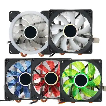 CPU Cooler 3-Pin Connector PC Accessory with Light 2-Brass-Pipe for AMD 775 / 1155 / 1366 Ne'w
CPU Cooler 3-Pin Connector PC Accessory with Light 2-Brass-Pipe for AMD 775 / 1155 / 1366 Ne'w