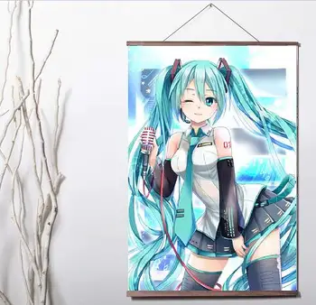Lot style Japanese Anime BHatsune Miku Art Canvas print poster painting with solid wood hanging scroll
Lot style Japanese Anime BHatsune Miku Art Canvas print poster painting with solid wood hanging scroll