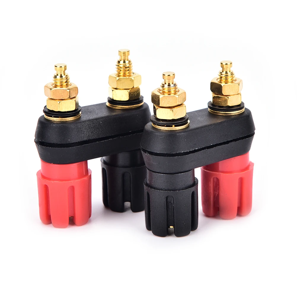 2pc Banana Plugs Couple Terminals Red Black Connector Amplifier Terminal Binding Post Banana Speaker Plug Jack Tools
2pc Banana Plugs Couple Terminals Red Black Connector Amplifier Terminal Binding Post Banana Speaker Plug Jack Tools