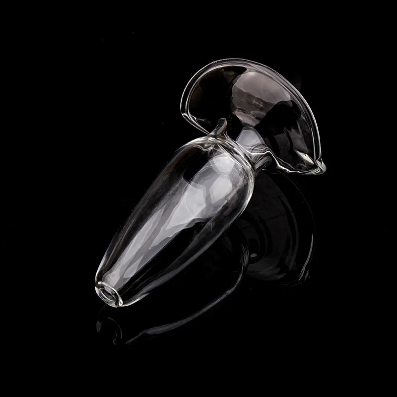 Стеклянная анальная пробка Erotic Fantasy Deep Ocean спиральной формы, синяя EF-T158 - Erotic Fantasy - Анальные ёлочки - Купить