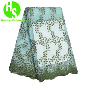 Nigerian French Net Lace Fabric Embroidered African Lace Fabric High Quality Dubai Guipure Mesh Lace 5 Yards
Nigerian French Net Lace Fabric Embroidered African Lace Fabric High Quality Dubai Guipure Mesh Lace 5 Yards
