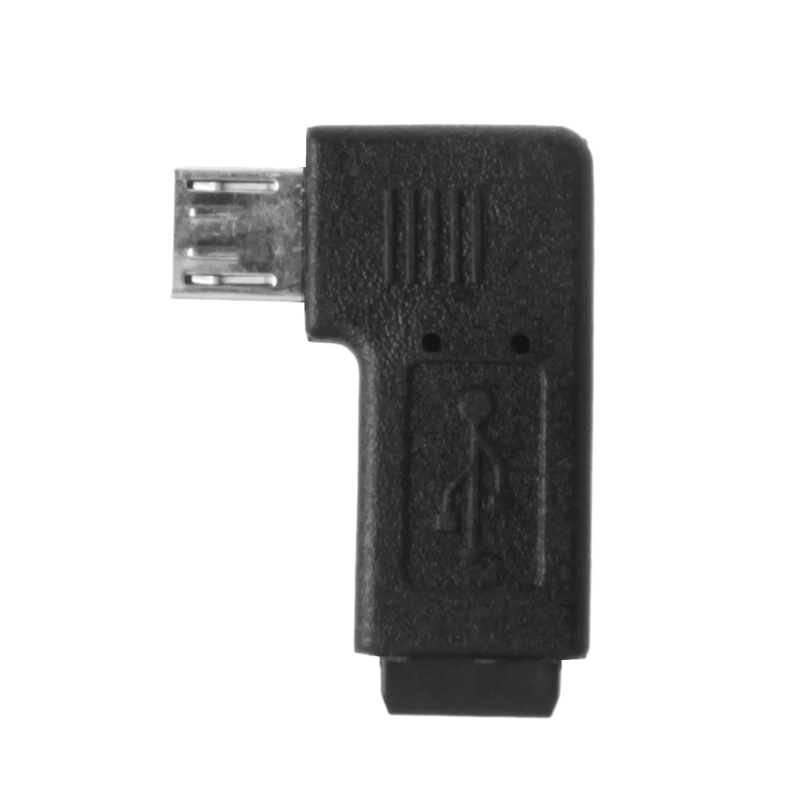 90° Left & Right Angled Mini USB 5Pin Female To Micro USB Male Data Sync Adapter 72XB
90° Left & Right Angled Mini USB 5Pin Female To Micro USB Male Data Sync Adapter 72XB