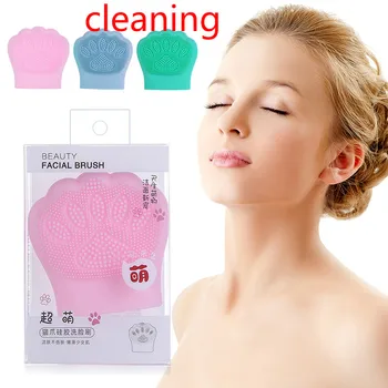 1 pc 3color Silicone Face Cleansing Brush Cat Claw Face Deep Cleanser Washing Pad Exfoliating Dead Skin Blackhead Remove Massage
1 pc 3color Silicone Face Cleansing Brush Cat Claw Face Deep Cleanser Washing Pad Exfoliating Dead Skin Blackhead Remove Massage