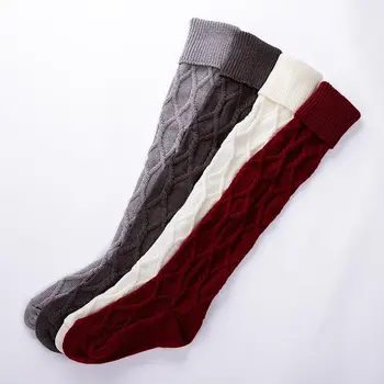 Latest 1 Pair Cuffed Over The Knee Stockings Piled Socks Wool Socks Anti-slip Mid Length Sock Warm Thicken Sock
Latest 1 Pair Cuffed Over The Knee Stockings Piled Socks Wool Socks Anti-slip Mid Length Sock Warm Thicken Sock