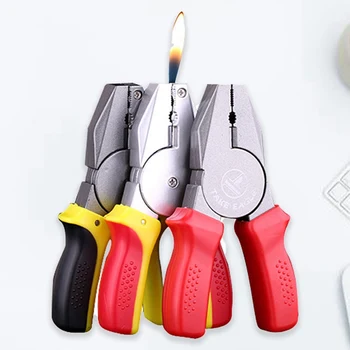 1PC Creative Portable Mini Pliers Shape Cartoon Cigarette Lighter Refillable Butane Ornaments Gift Random Color Without Oil Gas
1PC Creative Portable Mini Pliers Shape Cartoon Cigarette Lighter Refillable Butane Ornaments Gift Random Color Without Oil Gas