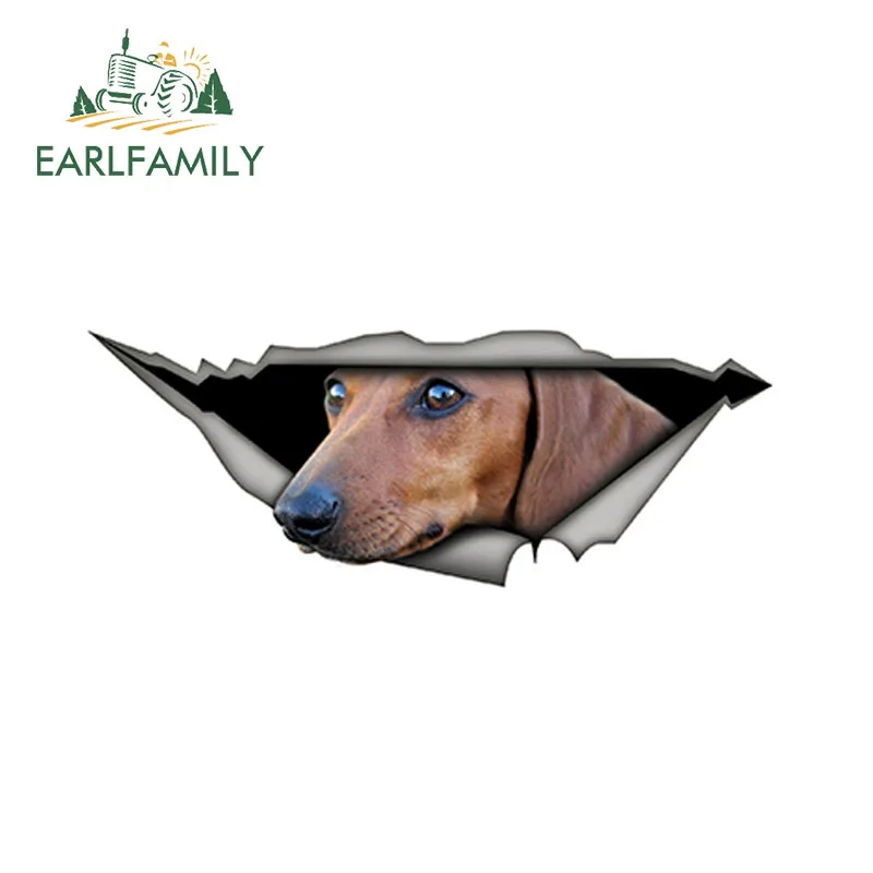 EARLFAMILY 15cm x 6cm Tan dautchund 3D Car Stickers Pet Dog Decal Creative Modified Stickers Waterproof Car Styling Decoration
EARLFAMILY 15cm x 6cm Tan dautchund 3D Car Stickers Pet Dog Decal Creative Modified Stickers Waterproof Car Styling Decoration
