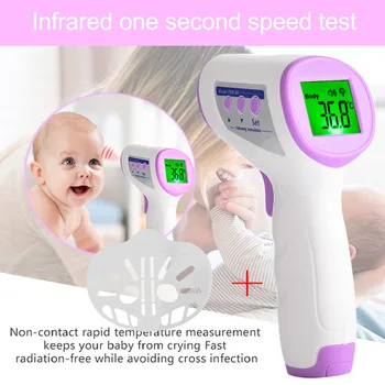 Household forehead thermometer digital infrared thermometer without battery forehead thermometer termómetro pistola термометр40*
Household forehead thermometer digital infrared thermometer without battery forehead thermometer termómetro pistola термометр40*