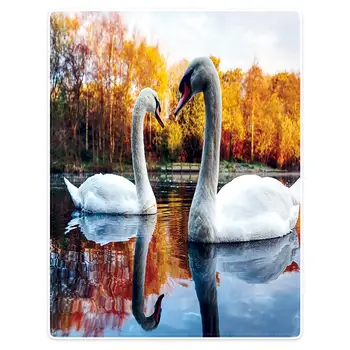 Hommomh 60 X80 inch polyester blanket comfortable soft warm Plush sofa portable couple Swan
Hommomh 60 X80 inch polyester blanket comfortable soft warm Plush sofa portable couple Swan