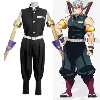Men Cosplay Uzui Tengen Kamado Tanjirou Agatsuma Zenitsu Combat Uniform Japanese Anime Demon Slayer Kimetsu No Yaiba Cos Costume
Men Cosplay Uzui Tengen Kamado Tanjirou Agatsuma Zenitsu Combat Uniform Japanese Anime Demon Slayer Kimetsu No Yaiba Cos Costume