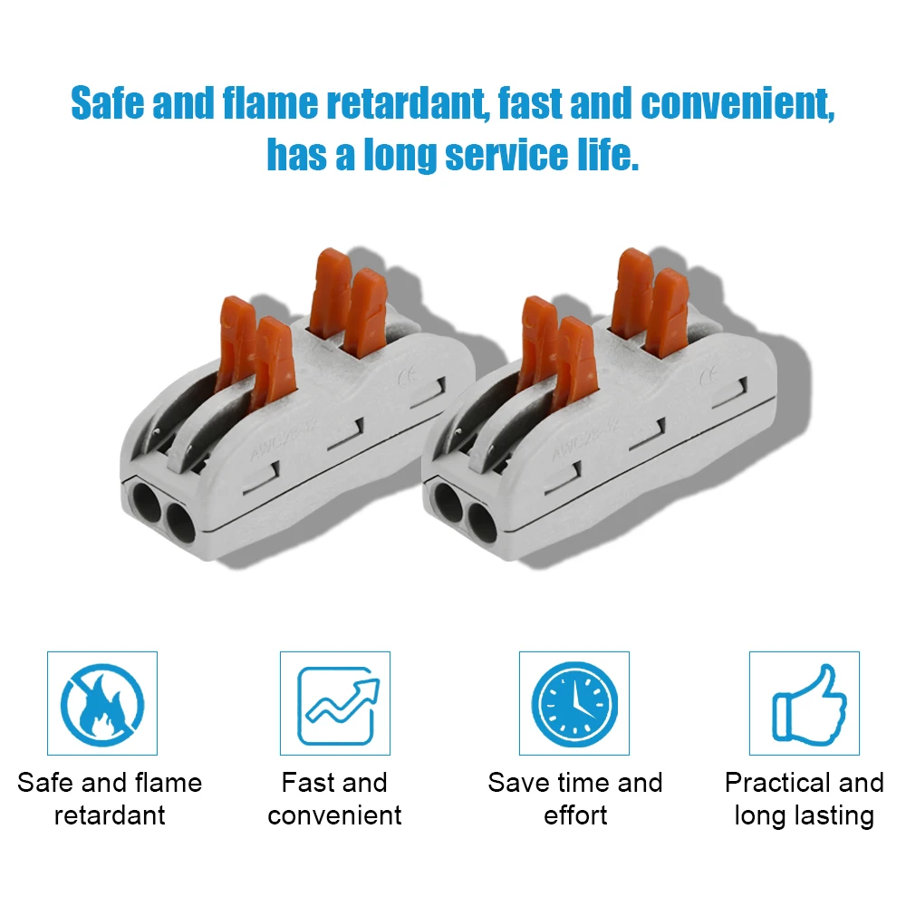 Hot SPL-2 15pcs 4-Way Electric Wire Connectors Flame Retardant Cable Connector Box Set Universal Fast Kit Quick Install Terminal
Hot SPL-2 15pcs 4-Way Electric Wire Connectors Flame Retardant Cable Connector Box Set Universal Fast Kit Quick Install Terminal