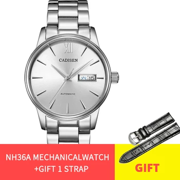 CADISEN 2020 Official original Luxury Brand Men's Automatic Mechanical Watch 5ATM Sports Watch Waterproof Calendar Masculine 
CADISEN 2020 Official original Luxury Brand Men's Automatic Mechanical Watch 5ATM Sports Watch Waterproof Calendar Masculine